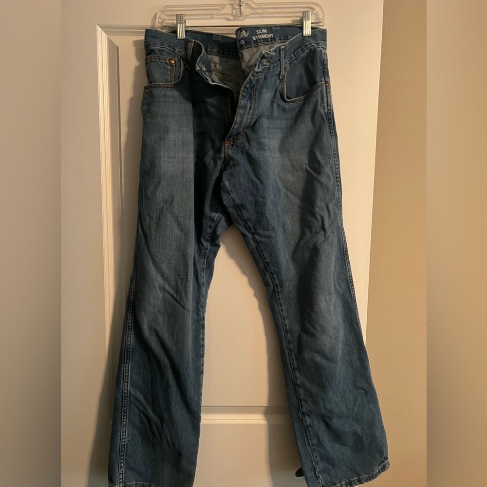 Wrangler Men’s Slim Straight Jeans